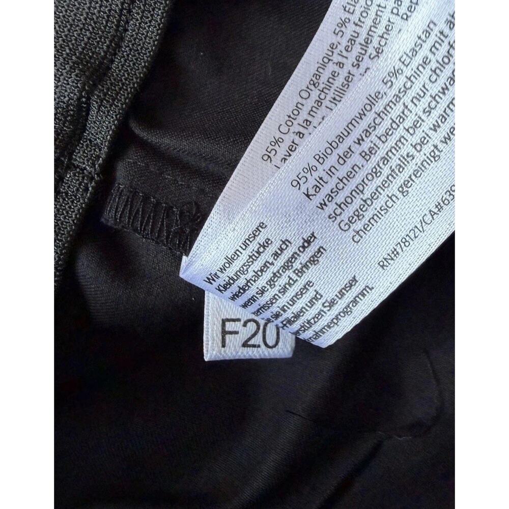 Eileen Fisher Black Stretch Twill Ankle Pants XSP Petite Pull On NWT Classic - Picture 12 of 16